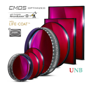 filtro baader ultra narrowband s ii (4nm) optimizado cmos 1,25"
