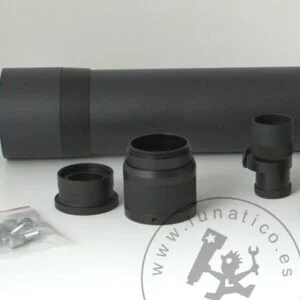 Tubo guía EZG-80 de Lunatico Astronomia detalle