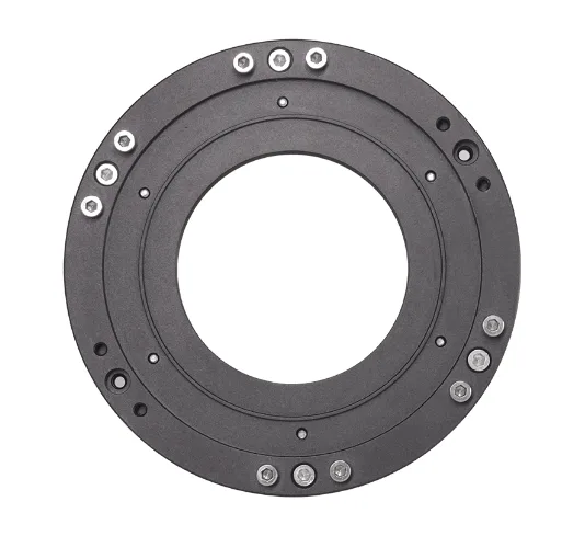 Imagen del Anillo de Ajuste de Inclinación de QHY, diseñado para corregir la inclinación del sensor de la cámara astronómica.