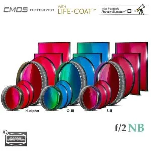 Baader 6.5nm f/2 Highspeed Filter-Set – CMOS-optimized (H-alpha / O-III / S-II)