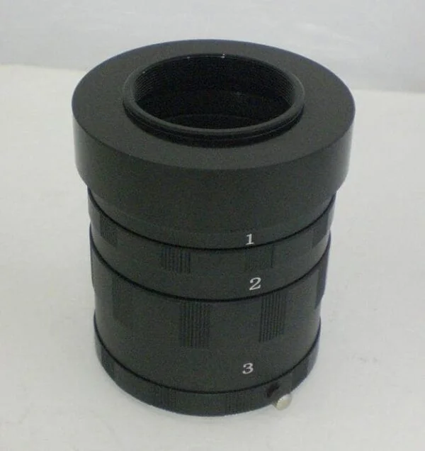 Adaptador para objetivos Canon/Nikon