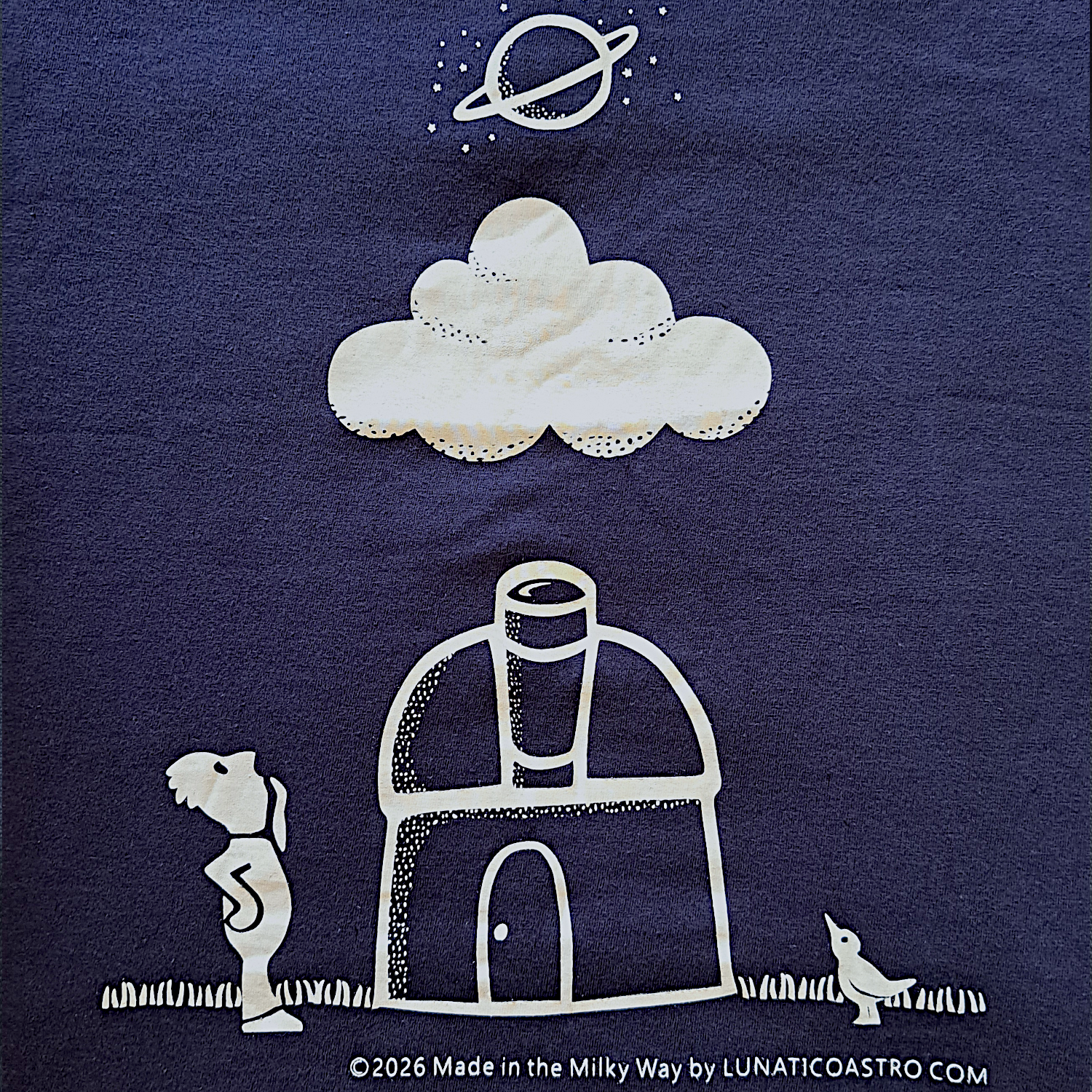 lunaticoastro limited edition 2026 t shirt detail design