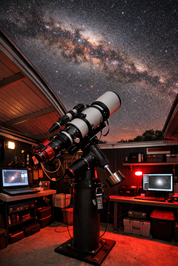 observatory roll off roof controlled with lunaticoastro products.png