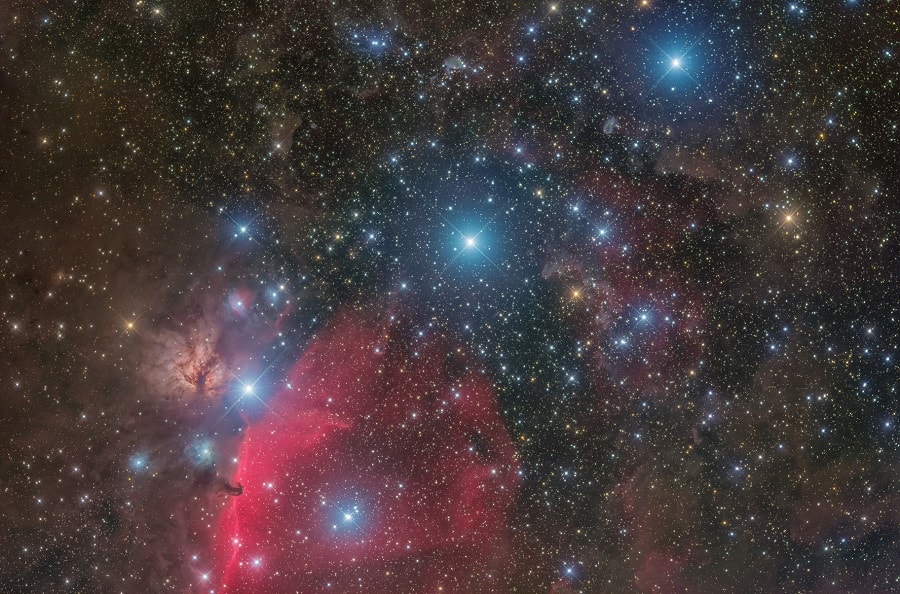 Nebulosa Norteamérica, imagen tomada por Manuel Fernández